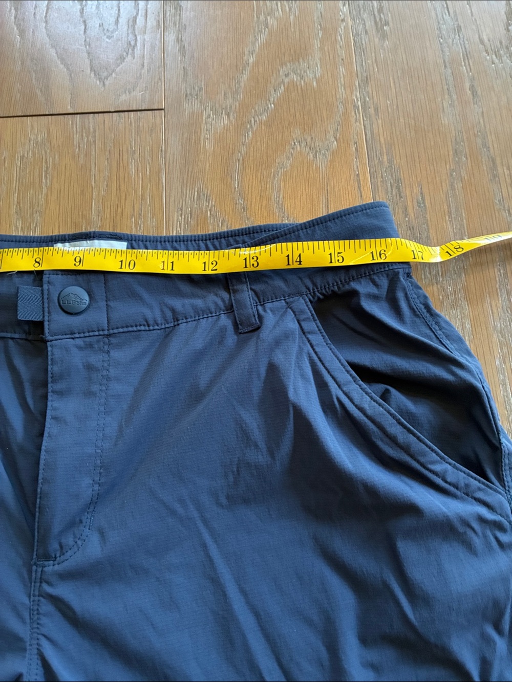 L.L. Bean Women's Cargo Pants in Navy - Picture 7 of 13
